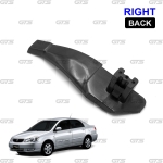 กิ๊บปลายกันชนหลัง ตัวเล็ก ข้างขวา สีดำ 1 ตัว สำหรับ Toyota Corollar Altis Limo ZZE121 ปี 2001-2006